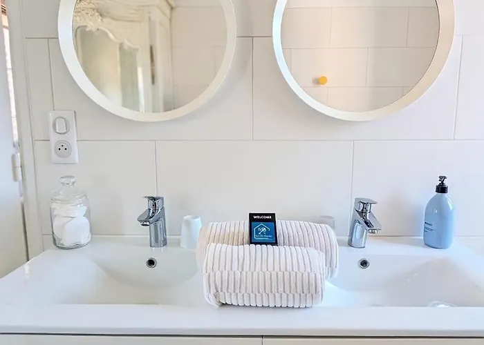 Maison Familiale Hyper Centre Avec Patio 6-7pers * 빌레쉬르메르